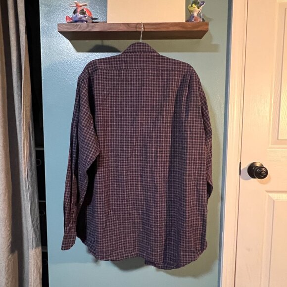 Daniel Cremieux Men's Shirt - Blue and Red - Picture 2 of 3